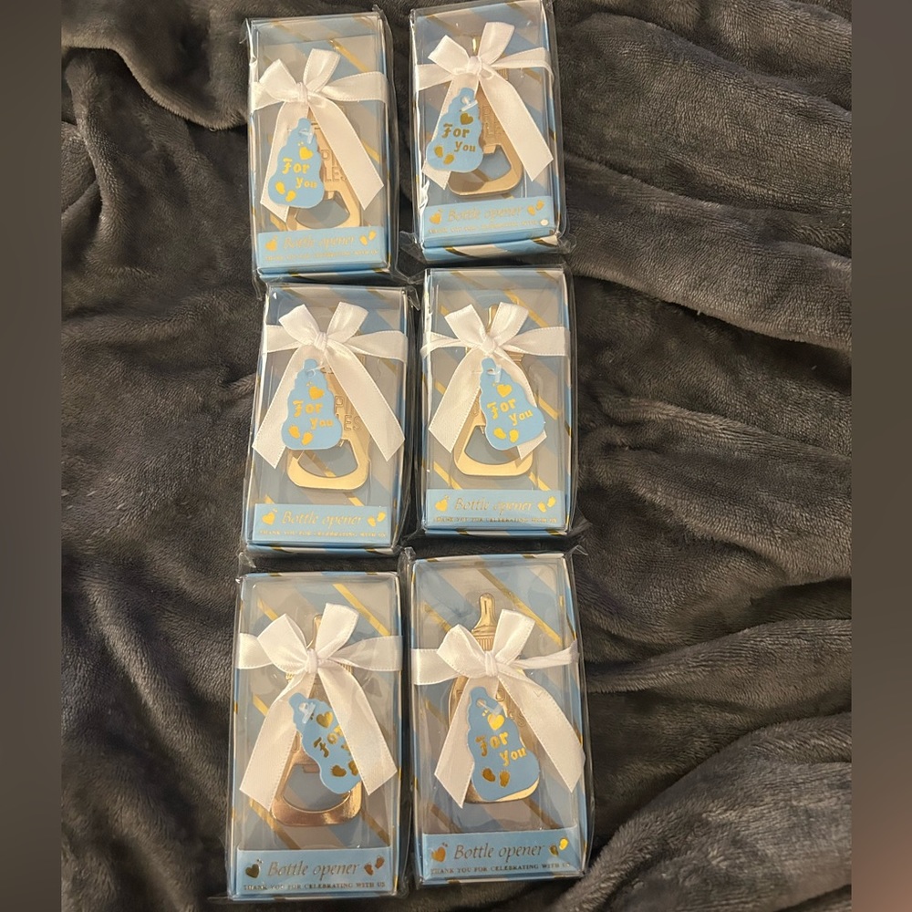 Baby shower gifts , bottle openers